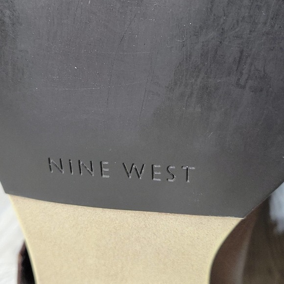 Nine West Tall Brown Leather Boots - Picture 13 of 16